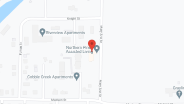 Northern Pines Assisted Living in google map