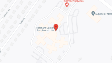 Horsham Center for Jewish Life in google map