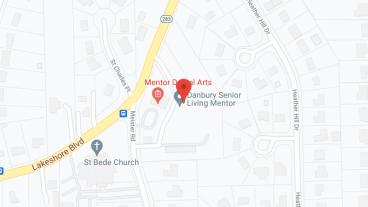 Danbury Mentor in google map