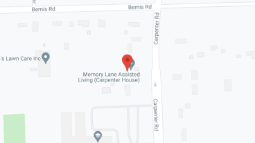 Memory Lane Assisted Living in google map