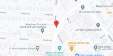 Meadows Assisted Living II in google map