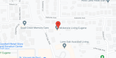 Mckenzie Living Eugene in google map