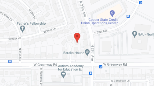 Map of the neighborhood around Lynette's Care Center II