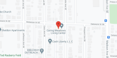 Living Well-Adult Living Facility in google map