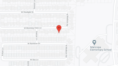 Map of the neighborhood around Lavie Home