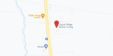 Laurel Ridge in google map