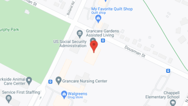 Grancare Gardens in google map