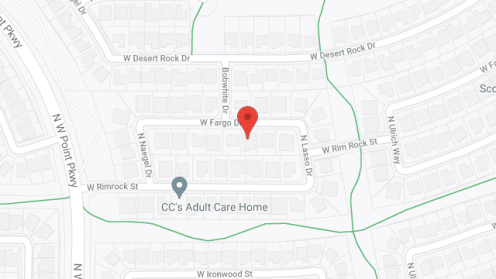 Map of the neighborhood around Golden Times