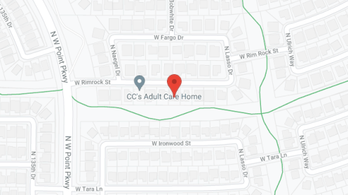 Map of the neighborhood around Golden Generation/Times Adult Care Home