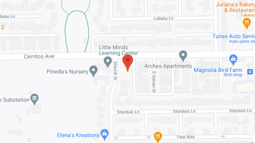 The Cottages of Artesia Anaheim in google map