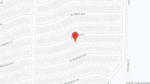 Map of the neighborhood around Gibson Lane Assisted Living Care