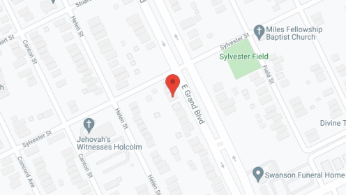 Map of the neighborhood around Forrest Haven East