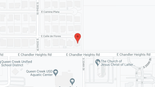 Map of the neighborhood around Eden Estates Assisted Living