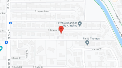 Map of the neighborhood around Desert Palm Adult Care III