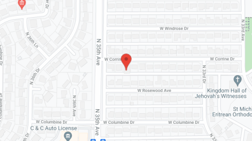 Map of the neighborhood around Corrine Assisted Living LLC