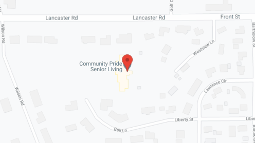 Map of the neighborhood around Community Pride LLC