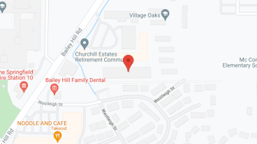 Churchill Retirement Assisted Living in google map