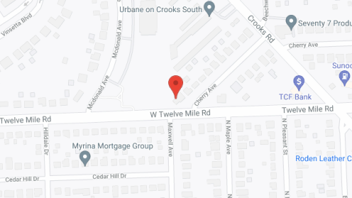Map of the neighborhood around Christman Afc Home