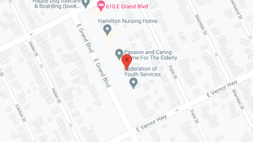 Map of the neighborhood around Brighter Haven