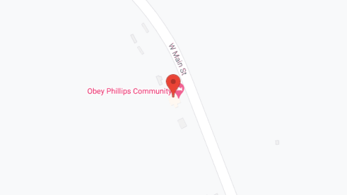 Map of the neighborhood around Bless To The Max