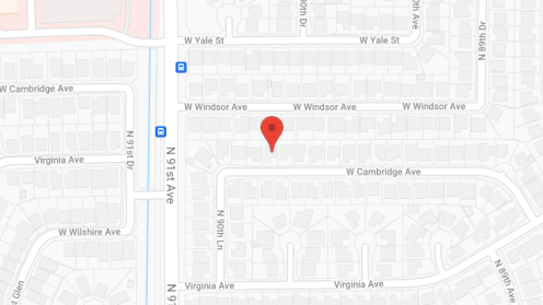 Map of the neighborhood around Az Care First LLC