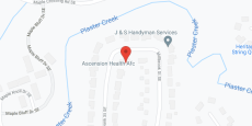 Ascension Health Afc in google map