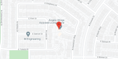 Angels Wings Assisted Living Home in google map