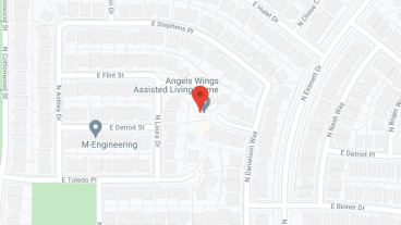 Angels Wings Assisted Living Home in google map