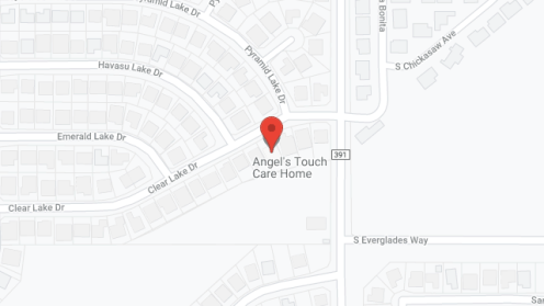 Map of the neighborhood around Angel's Touch Care Home