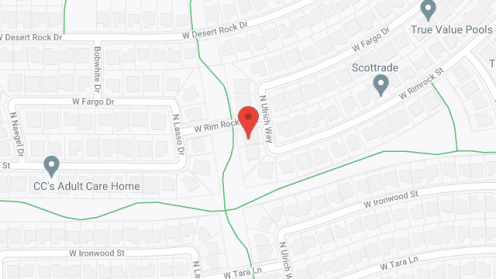 Map of the neighborhood around Angel's Real Home Care