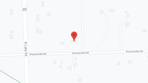 Map of the neighborhood around Amys Angels