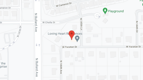 Map of the neighborhood around A Loving Heart Assisted Living