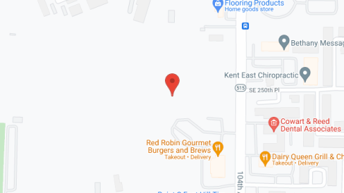 Map of the neighborhood around Cogir of Kent