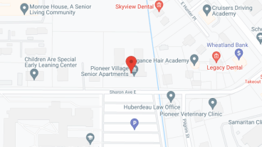 Pioneer Village Senior Apartments in google map