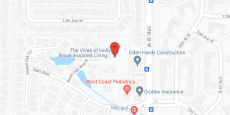 Villas of Holly Brook in google map