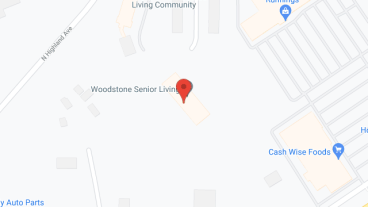 Woodstone Senior Living in google map