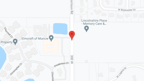 Map of the neighborhood around Lincolnshire Place