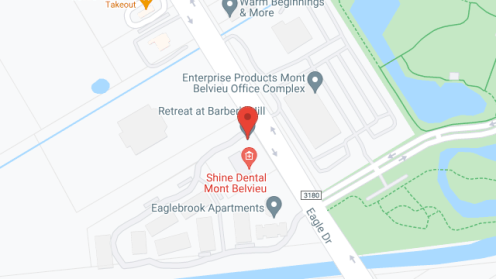 Map of the neighborhood around The Retreat at Barber's Hill