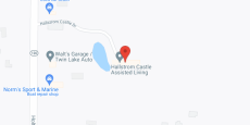 Hallstrom Castle Assisted Living in google map