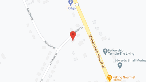 Map of the neighborhood around June's Garden, Inc