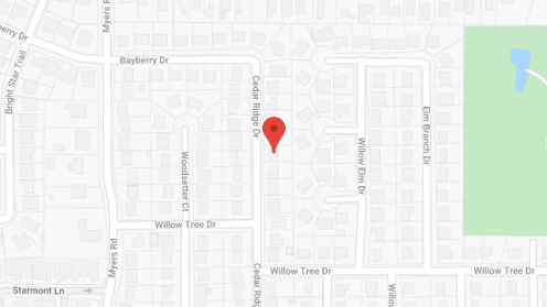 Map of the neighborhood around Inner Circle Connection