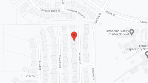 Map of the neighborhood around Silver Moon Assisted Living II