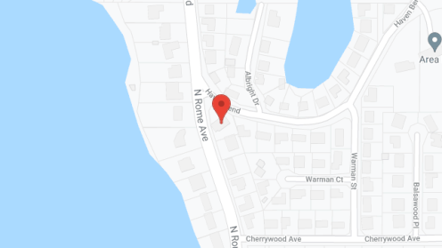 Map of the neighborhood around Haven ALF