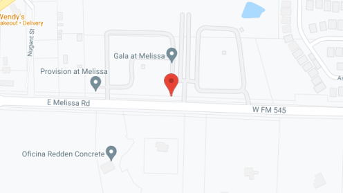 Map of the neighborhood around Gala of Melissa