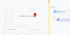 Brightly Senior Living Mascoutah in google map