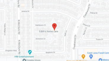 Ediths Home Care in google map