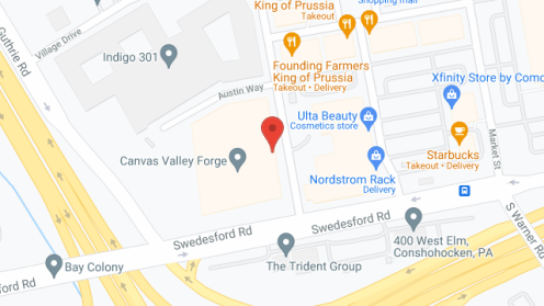 Map of the neighborhood around Canvas Valley