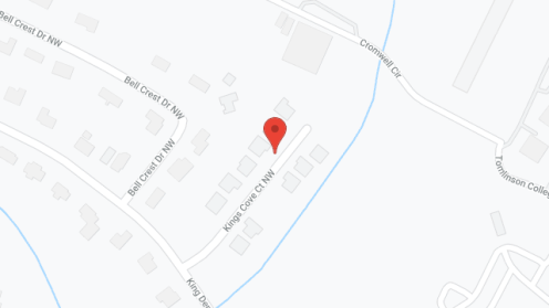 Map of the neighborhood around Remember Me Senior Care