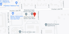 Waterford Oaks Senior Care East in google map