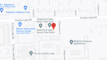 Waterford Oaks Senior Care East in google map